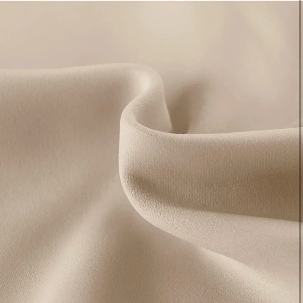 DWCN French Door Curtains – Rod Pocket Thermal Blackout Curtain for Doors with G
